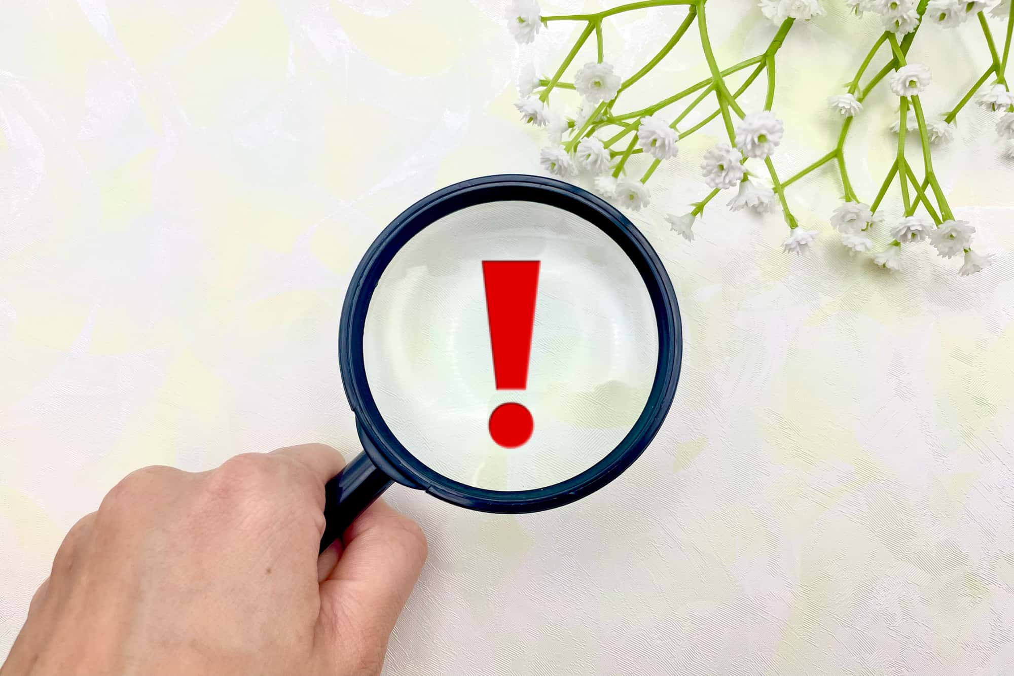 性病検査を受けるときの注意点を示すイメージ