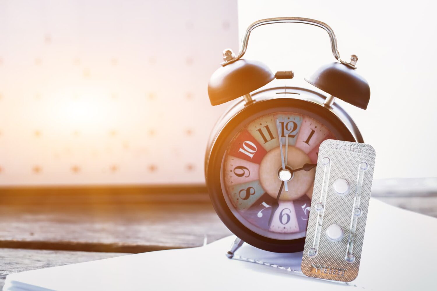 アフターピルと時間のイメージ