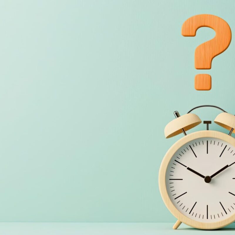 アフターピルを飲む時間を考えるイメージ